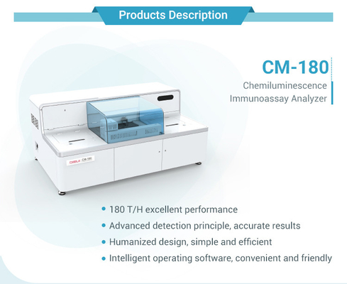 Клинический Immunoassay анализатора 200kg химии CM180 автоматический